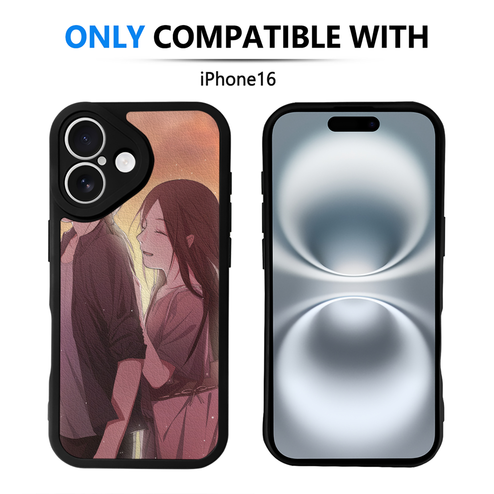 （画像用） NARUTO -ナルト- NARUTO -ナルト- 疾風伝 【iPhone 16シリーズ対応】シリコンスマホケース（レザー調） 材質：シリコン